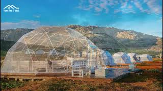 Glamping Tent Geodesic Dome On Sale