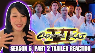 BORN READY!!💥🥋 Cobra Kai Season 6: Part 2 Official Trailer Reaction