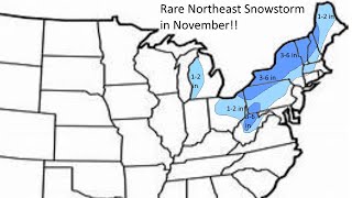 MAJOR Northeast snowstorm for November!!