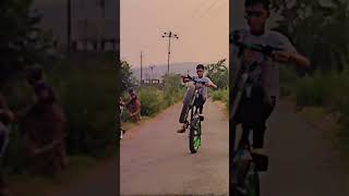 WHEELIE ON CYCLE #shortvideo #shorts #stunt #trending #trending #viral