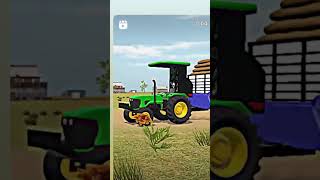 Johndeere 5405 fully modified with loaded tralla in game