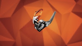 GRIGRI+ Belay device with assisted braking, top-rope mode & anti-panic handle