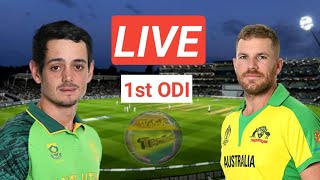 Australia Vs South Africa 1st odi Live Match 2020 || Today Live Cricket Match AUS VS SA