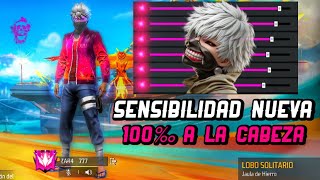 SENSI NUEVA ACTUALIZACIÓN VIP😈⚙️ LA MEJOR SENSIBILIDAD PARA SUBIR  CAPA EN FREE FIRE 😱