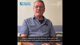 David's story of his care at Great Western Hospital