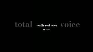 voice reveal⁉️