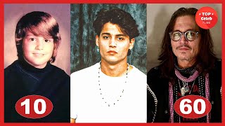 Johnny Depp ⭐ Transformation From 10 To 60 Years Old