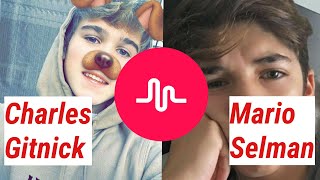 MARIO SELMAN vs. CHARLES GITNICK Musical.ly Compilation