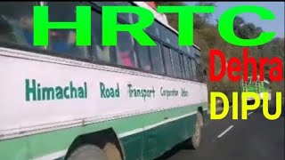 Hrtc new raiding hosiyarpur to darmshala 😎Dehra dipu😎hrtc  himachal ki life lain 😴