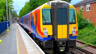 South Western Railway (SWR) Class 458 Ride: Shepperton to London Waterloo (via Kingston) - 09/05/23