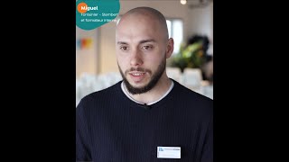 Miguel, un jeune fontainier accompagné dans son rôle de formateur interne