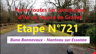 #0721 - 91 - Buno Bonnevaux - Nanteau sur Essonne - 7.1 km (2871 km)