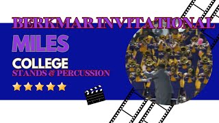 #BerkmarInvitational || #Miles College || Stands & Percussion || (10.19.24)