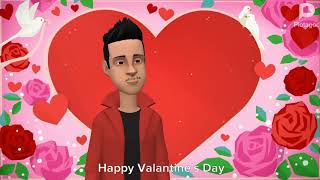 Me And My Girlfriend Rossim I Give Is Heart Happy Valantine's Day Plotagon 👦🏻❤️👧🏻