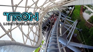 TRON Lightcycle / Run [4K] Front Seat POV - Magic Kingdom - Walt Disney World