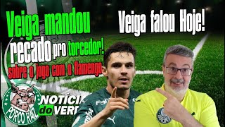 RAFAEL VEIGA MANDOU RECADO PRO TORCEDOR ANTES DO JOGO CONTRA O FLAMENGO! VEM VER!!