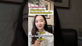 Top 6 question you should ask at the Canton Fair!#cantonfair #cantonfair2024 #cantonfair2024