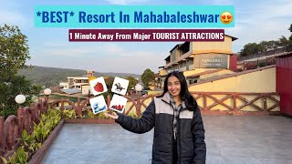 Hotel in MAHABALESHWAR😍| Starting at just ₹3000| 1Min From Major TOURIST ATTRACTIONS🤯| In-house BAR🍻