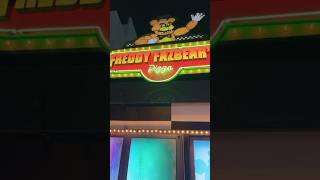 FIVE NIGHTS AT FREDDYS PIZZA PLACE IS REAL?! 😳🍕 #fnaf #freddyfazbear #fivenightsatfreddys #shorts