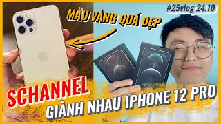 SCHANNEL GIÀNH NHAU QUAY IPHONE 12 PRO: MÀU GOLD, ĐẸP NHƯ MÁY FAKE, KÊNH NÀO CŨNG QUAY !!!