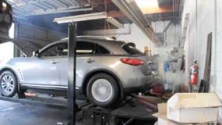 2009 Infiniti FX35 (Stock vs. Invidia Gemini) Dyno