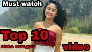 NishaGuragain |  Rag Rag me is tarah Tu samane laga  | Top 10 video | Nisha  #tiktok musically