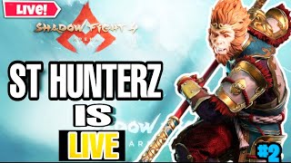 Shadow Fight 4 Arena Live Hindi|| ST HUNTERZ IS LIVE 🔴🔥🔥