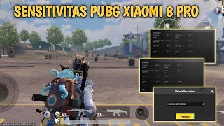 SENSITIVITAS PUBG MOBILE TERBAIK XIAOMI 8 PRO | KODE BACK UP SENSITIVITAS PUBG MOBILE