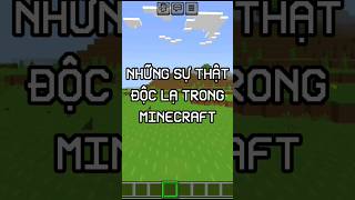 Những Sự Thật Độc Lạ Trong Minecraft P5 #minecraft #shorts #xuhuong