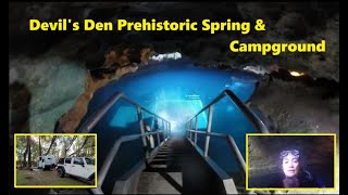 Devil's Den Prehistoric Spring, Williston Florida - Solo Female Small Camper Travel Trailer