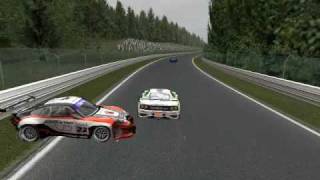 Racersleague NGT Pro Spa-Francorchamps Crash GTR2