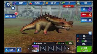 New hybrid creature | Jurassic world the game