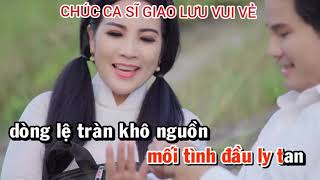 Karaoke Con Đò Lỡ Hẹn thiếu đào|| Mời song ca vs Huỳnh Tựu