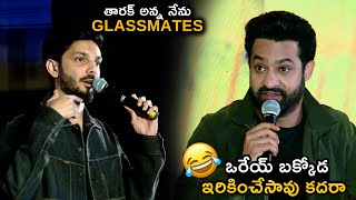 తారక్ అన్న నేను GLASSMATES || Devara - Part 1 Team Press Meet || Anirudh Ravichander || Orange Media