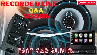 Recorded Live Q&A Session: Car Customization Insights with East Car Audio | Dec 6| Part 1