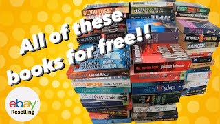 Reselling used BOOKS on EBAY to make money!