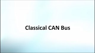 Classical CAN | What is Classical CAN | CAN Frames | Types of Frames & Errors |CAN Field #Automotive