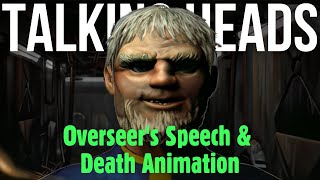 Fallout - Overseer's Secret Death Animation & Ending Speech // Talking Head in 4K & 60FPS