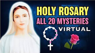 The 20 Mysteries of the Holy Rosary & When They are Prayed #propheticwordfortodayfromgod