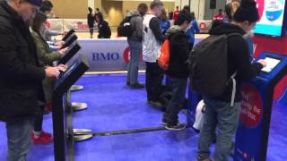 2016 NBA All Star Weekend Centre Court - BMO Ballstar Booth