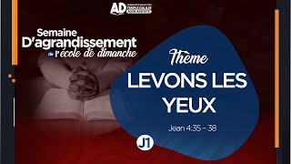 LEVONS LES YEUX ! - SEMAINE D'AGRANDISSEMENT / JOUR 1 / MERCREDI 23 OCTOBRE 2024