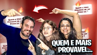 QUEM É MAIS PROVÁVEL COM MEU PAI E MINHA MADRASTA!! 😱😱