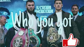 Boxing Bivol v Beterbiev Who u Got? Ridin