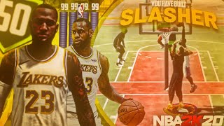 *NEW* BEST SLASHER BUILD ON NBA 2K20| THIS SMALL FORWARD SLASHER CAN DO IT ALL