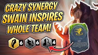 DRAGONMANCER SWAIN INSPIRES WHOLE TEAM! | Teamfight Tactics Set 7 12.13b