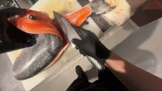 Ora King Salmon Breakdown | Sushibar | POV