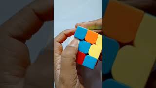 Rubik's Cube Solve with magic tricks Amazing Idea #Shorts