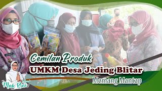 Cemilan Produk UMKM Desa Jeding Blitar Memang Mantap