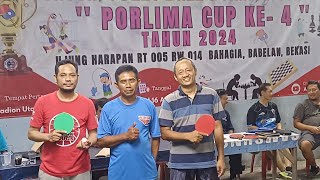 PINGPONG || PORLIMA CUP Ke- 4 || JUARA 5 & 6 || Jicul vs Jiyud