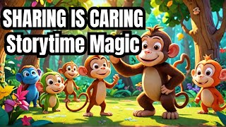 🐒 Story Time For Kids 🐒 Learn The Magic Of Sharing